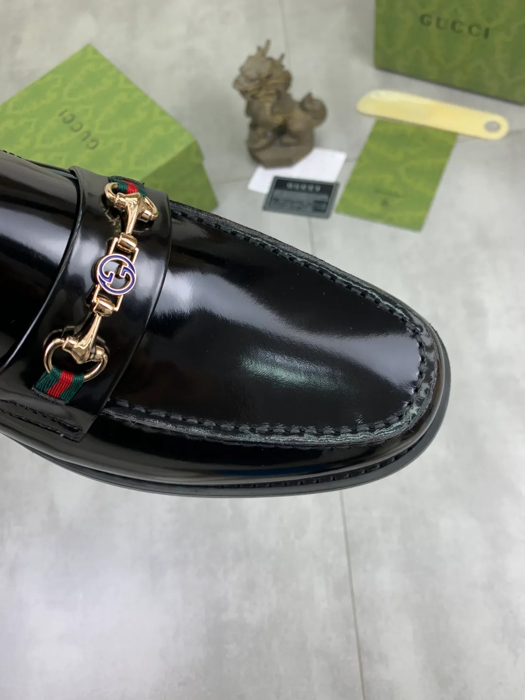 Men's men's shoes 💰P460 [New style] Water dyed cowhide 💰💎💎💎 [Gucci] GUCCI high-end men's formal business leather shoes, original order 1:1! Original imported high-end calfskin, original metal buckle, imported first-layer cowhide lining for feet, original outsole, men's shoe size: 38-45, black color available